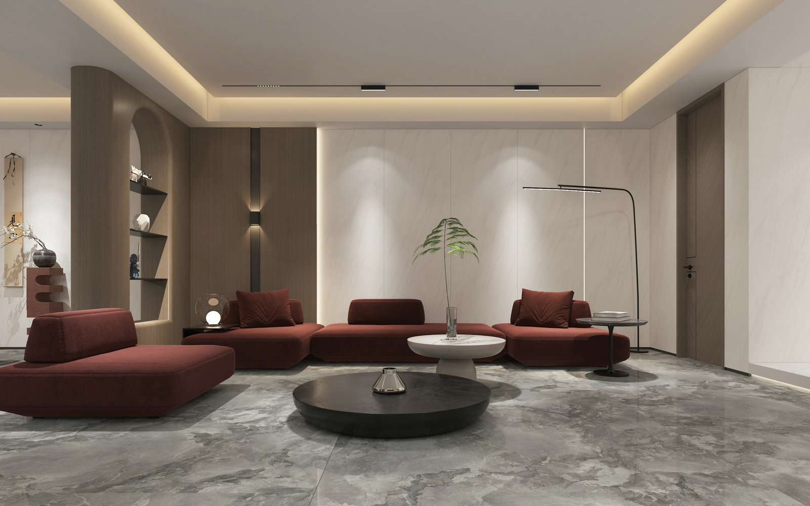 LJA802609X5512 波利亞白效果圖